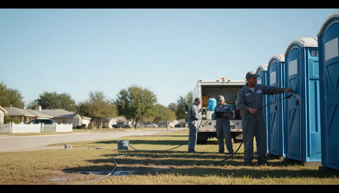 Long-Term Portable Toilet Rental in Bay Springs, MS near me